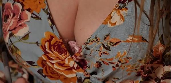 Busty babe facesitted by her new tenant